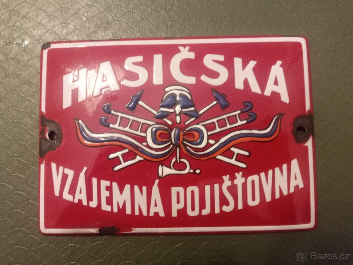 Smaltovaná cedulka