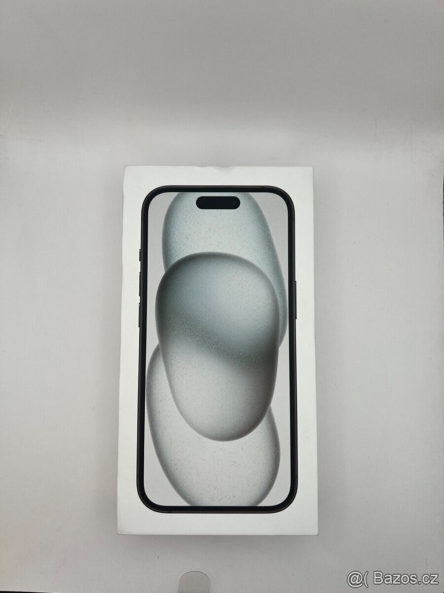 Novy iPhone 15 128GB,Black,zaruka