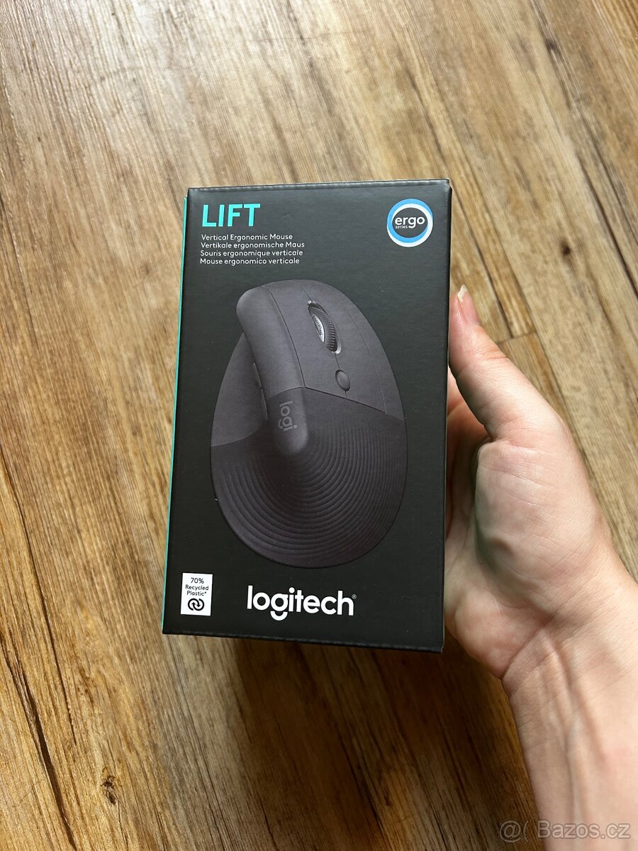 Nová ergonomická myš Logitech Lift