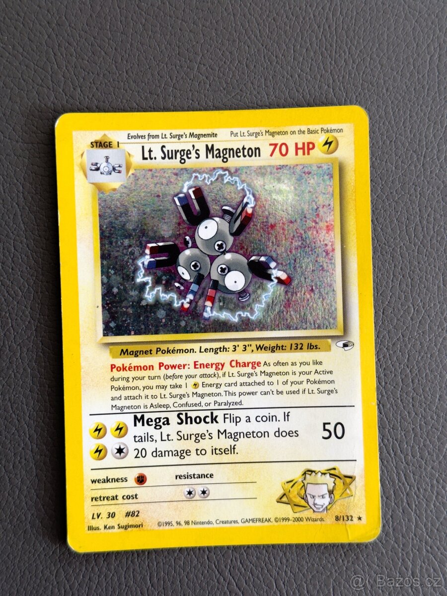 [Lt Surge's Magneton] [8/132] [2000 - Gym Heroes] - MP