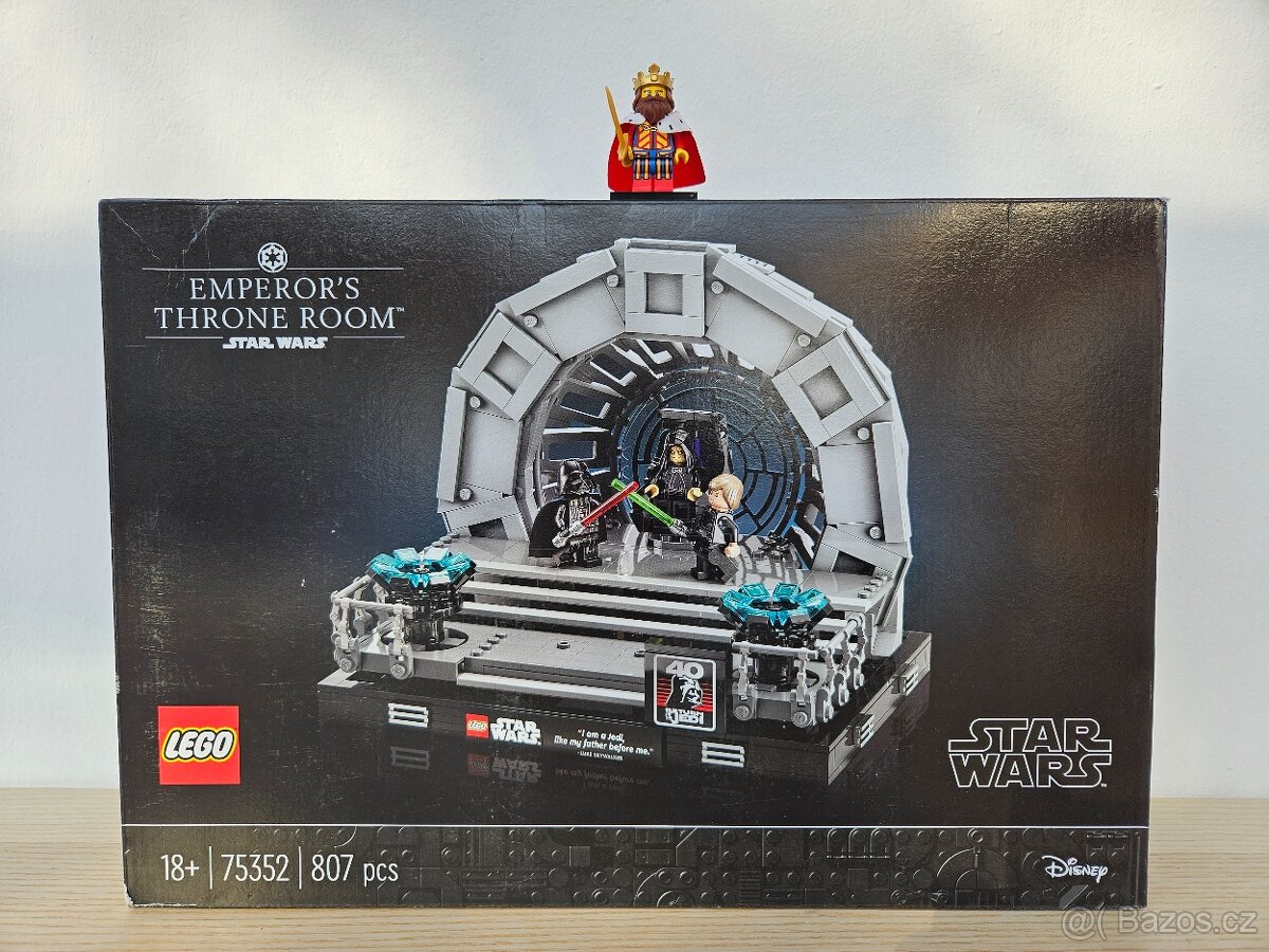 LEGO Star Wars 75352 Císařův trůnní sál – diorama