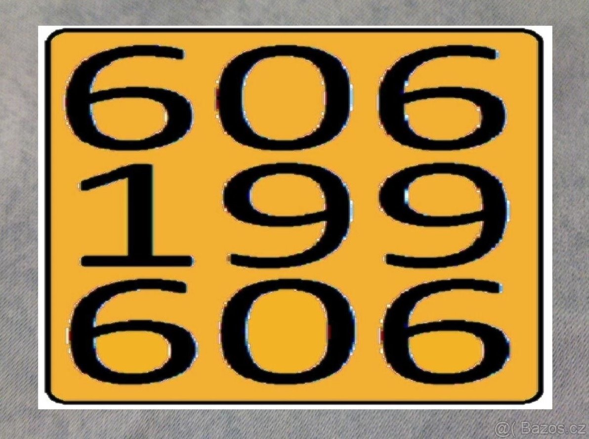 SIMKARTA 606 199 606 Mobilní číslo 606 199 606 + 606199608