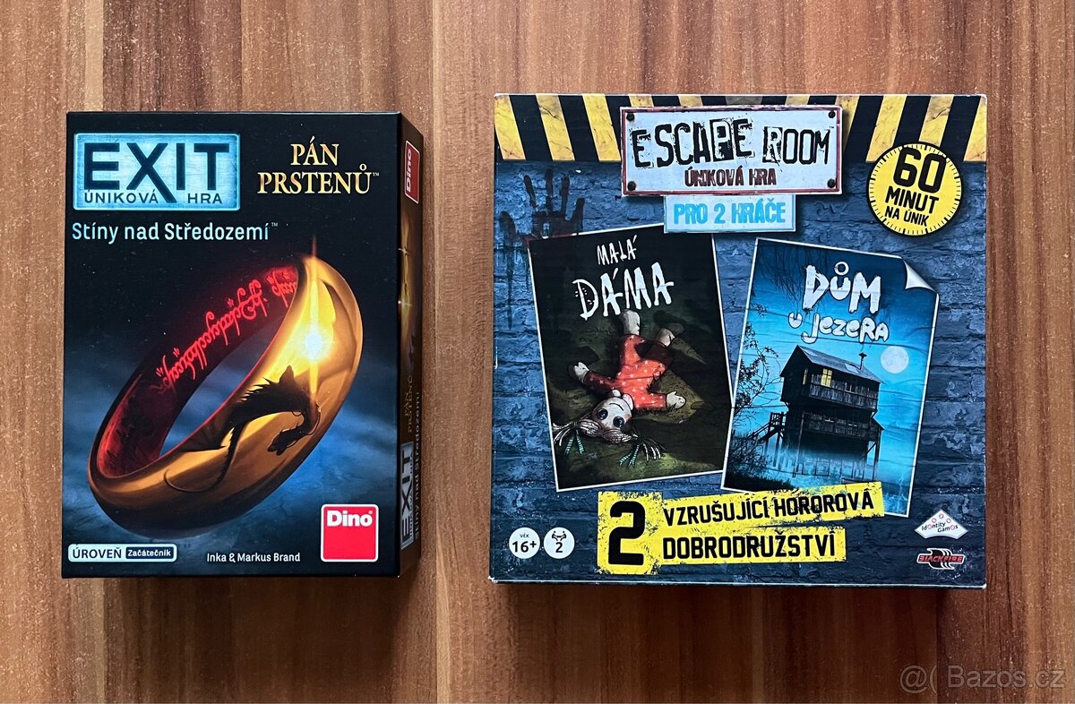 Únikové hry Exit a Escape Room