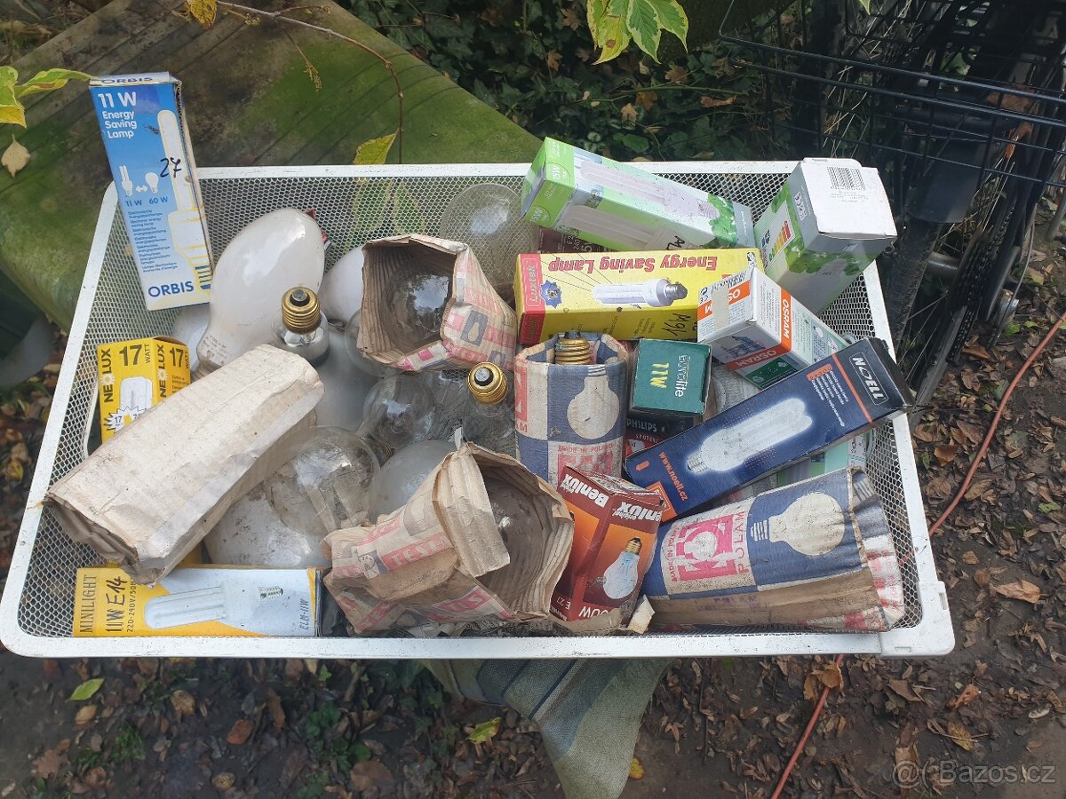 Žárovky staré nové 6w až 250 w