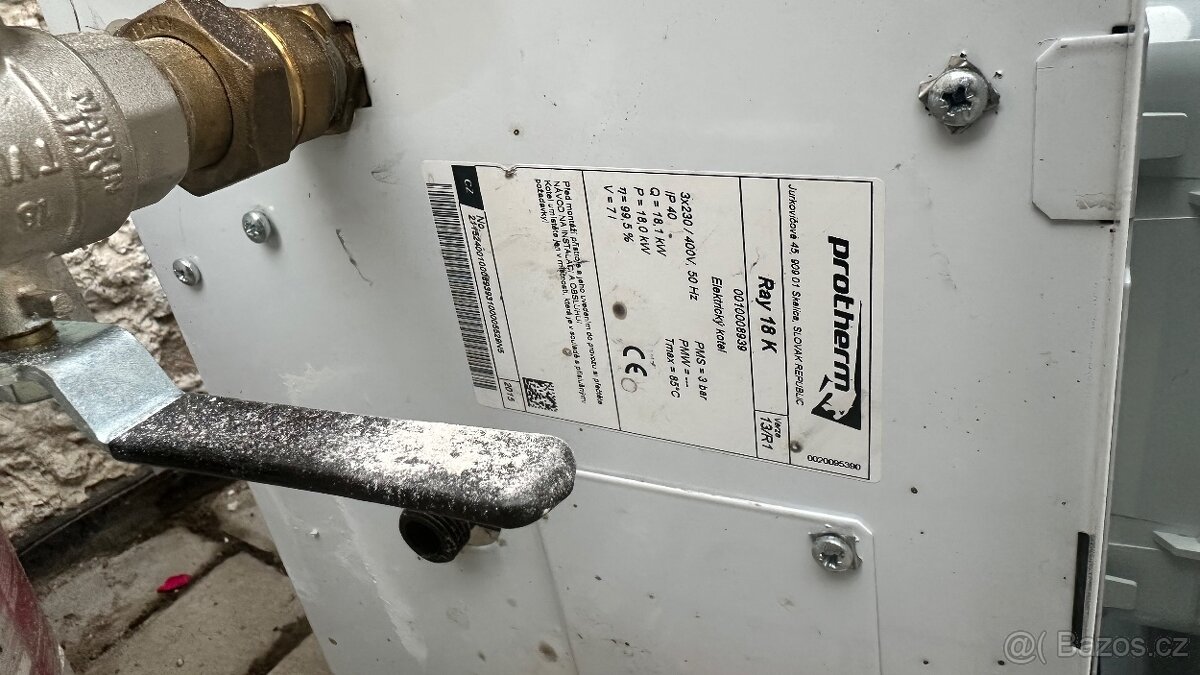 Elektrokotel Protherm Ray 18 k,2015