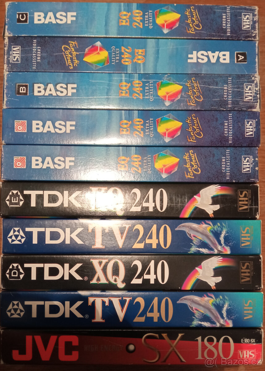 Videokazety VHS
