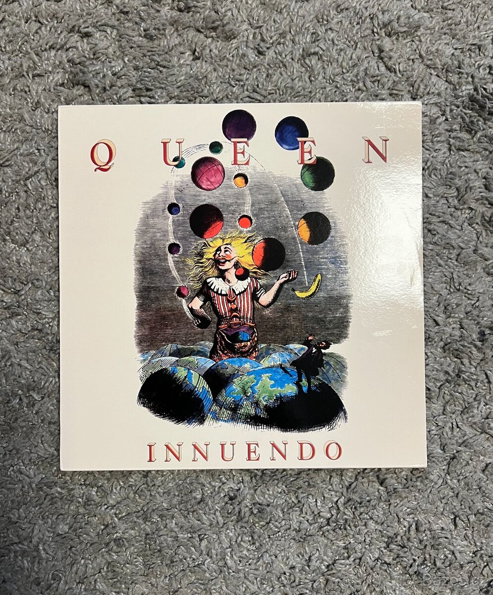 Queen Unnuendo LP Deska