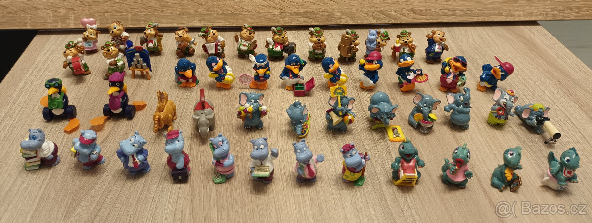 Figurky z Kinder vajíčka