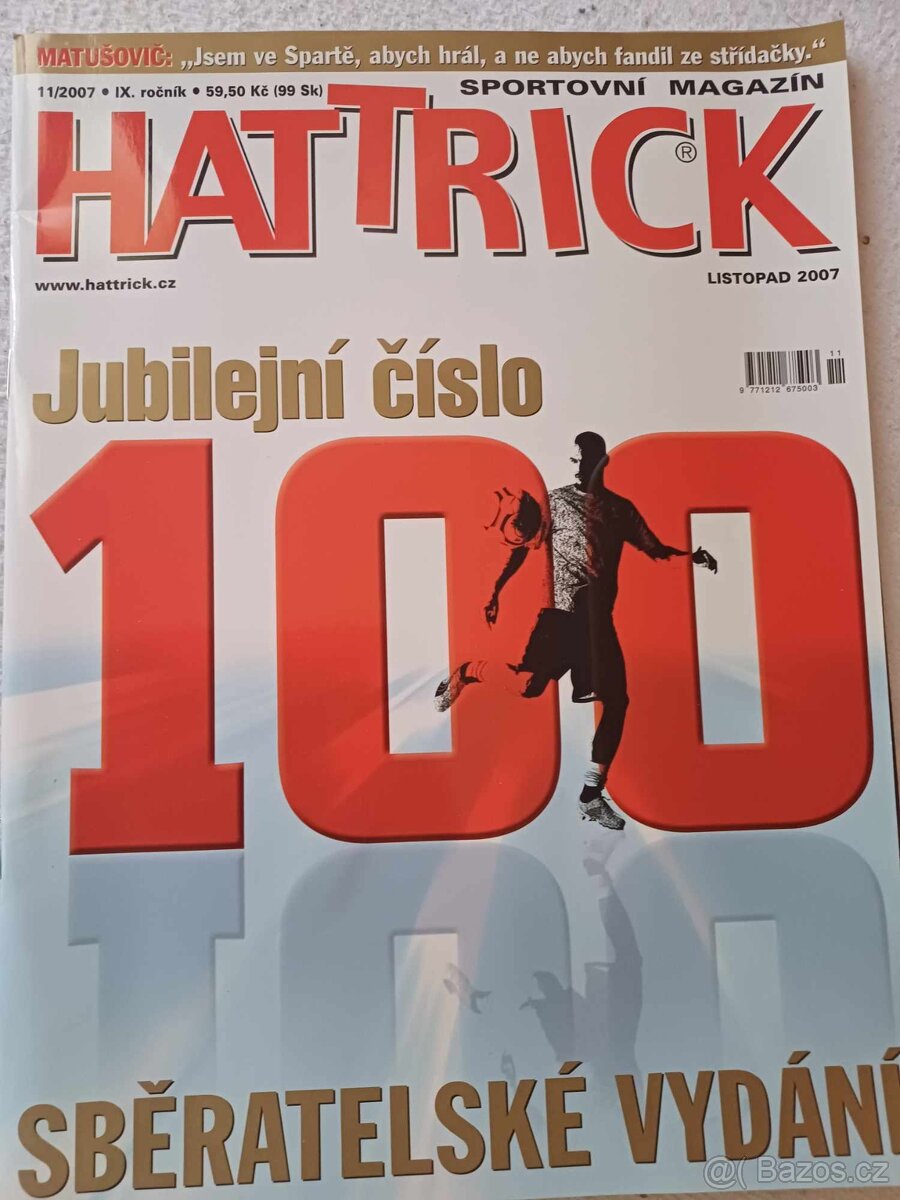 Hattrick č. 100 (listopad 2007)