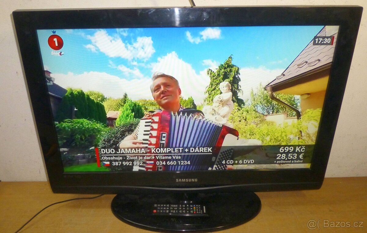 LCD televize 80cm SAMSUNG, 32 palců, nemá DVBT2
