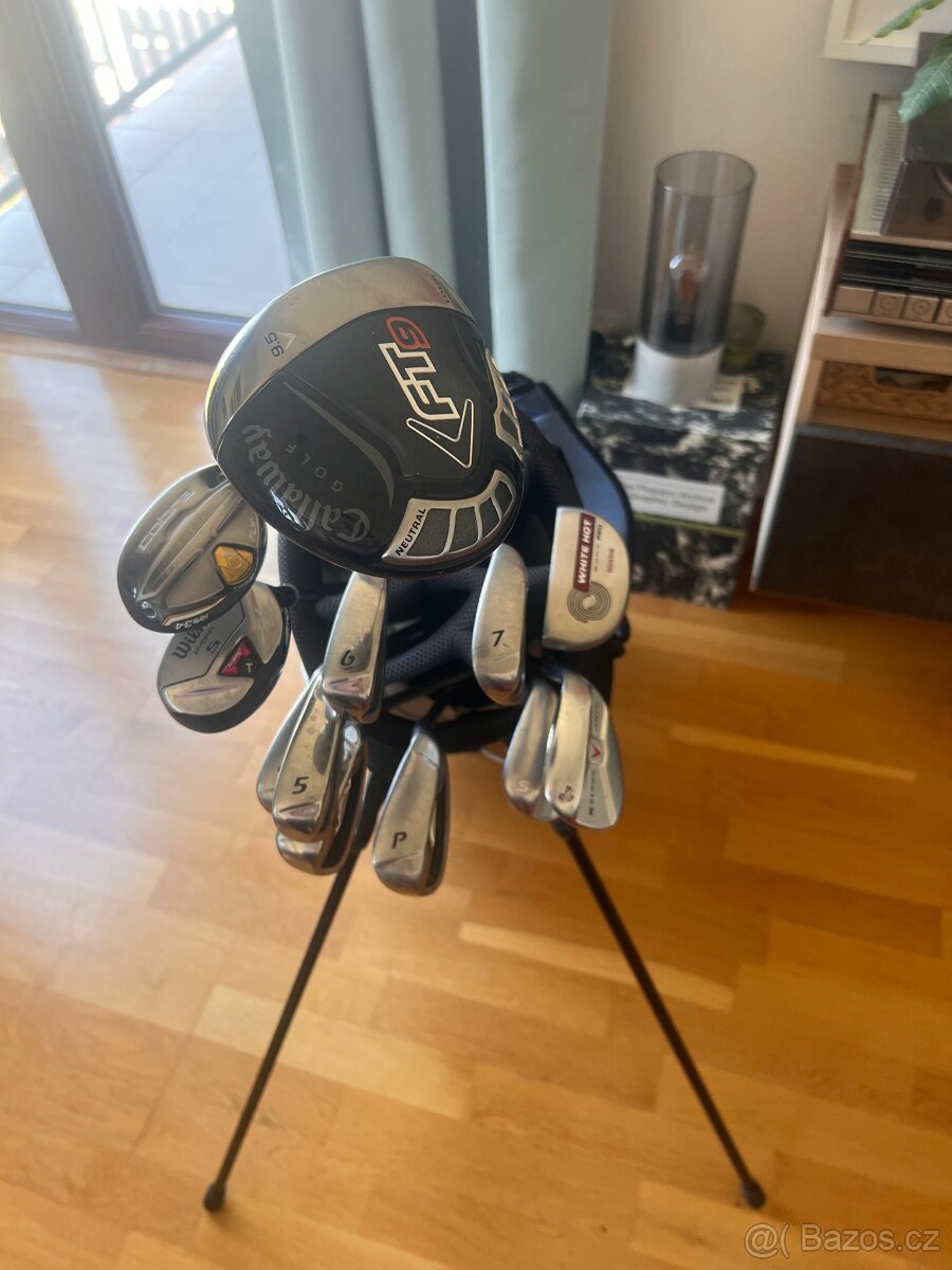 Mizuno + Callaway + Odyssey putter