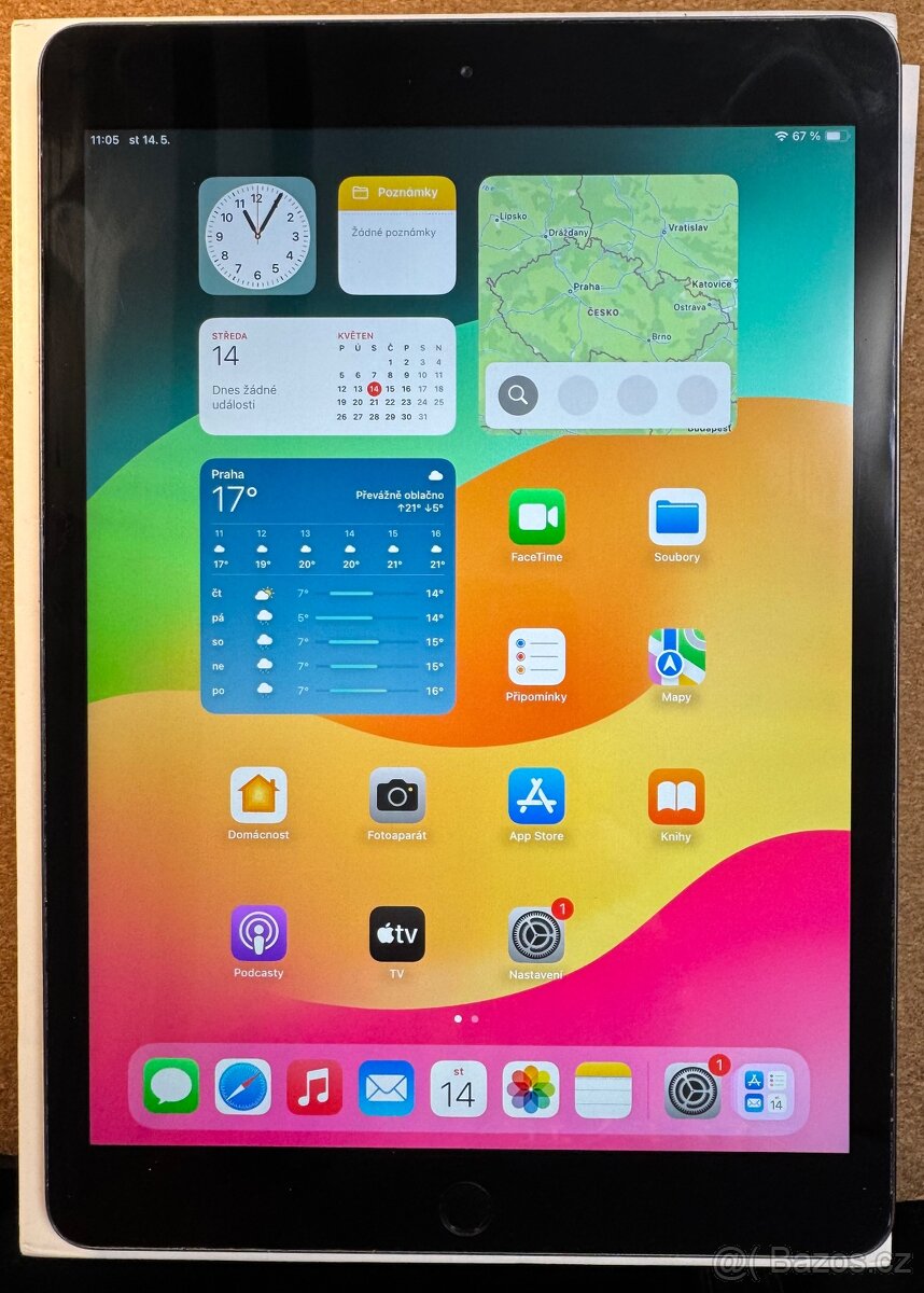 Apple iPad 8 gen 2020 (A2270) 32gb s kabelem krabice Cena