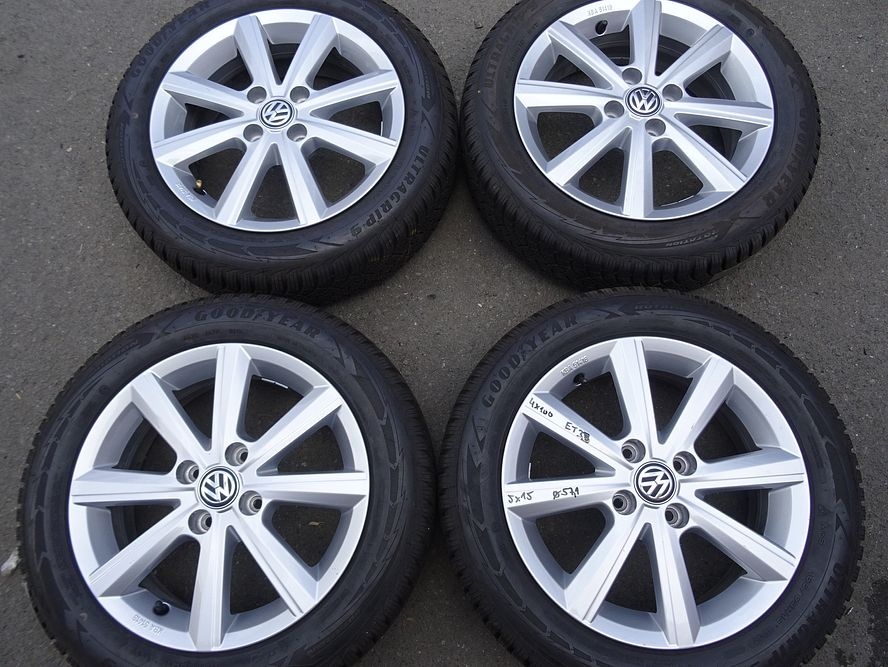 Alu disky origo Škoda Citogo, 15", 4x100,ET 33, zimní sada