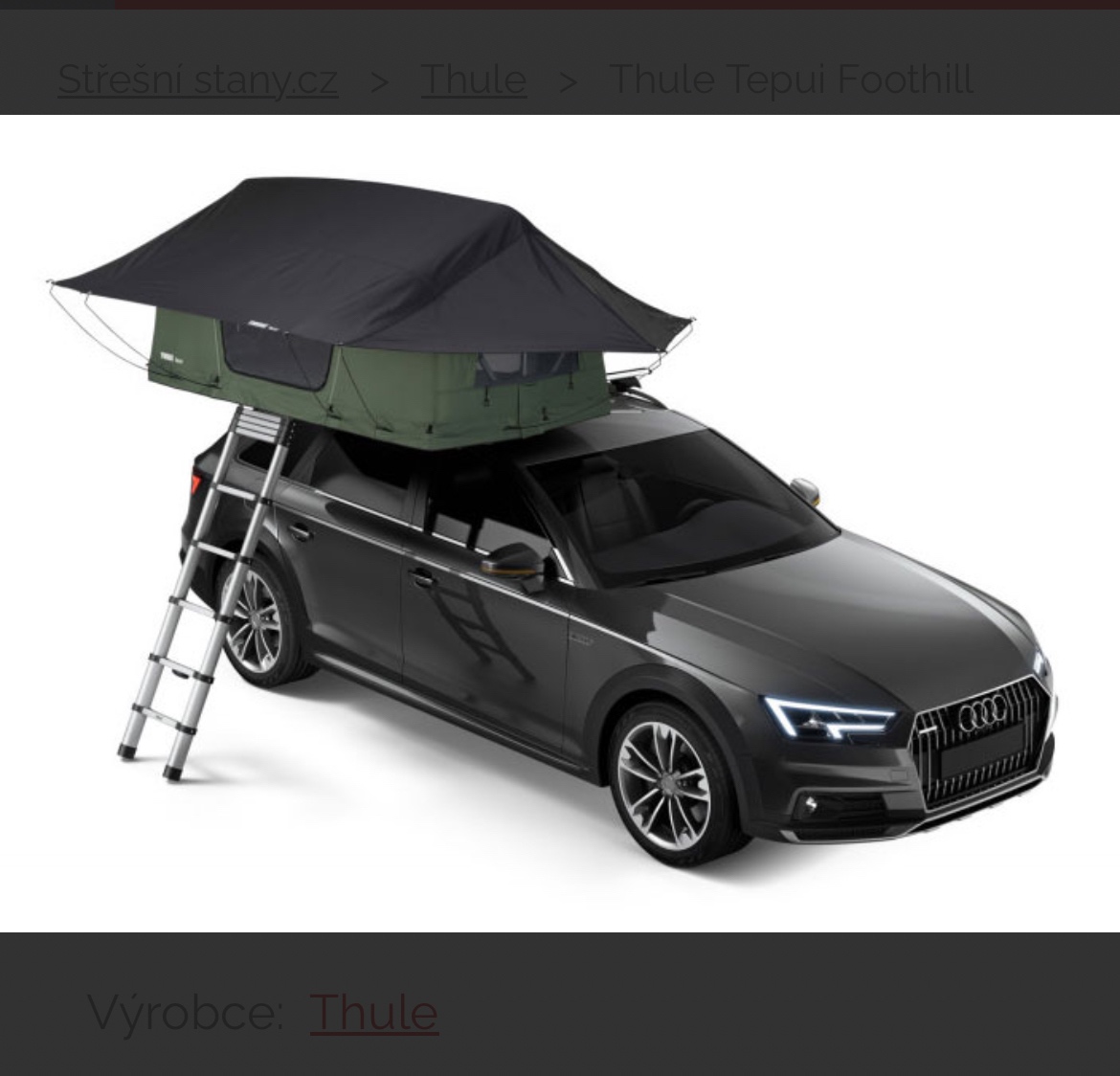 Thule Tepui Foothill + zateplení