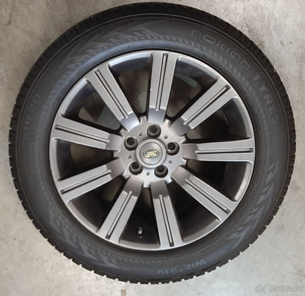 Prodám originální alu kola na Land Rover s pneu 275/50 R20