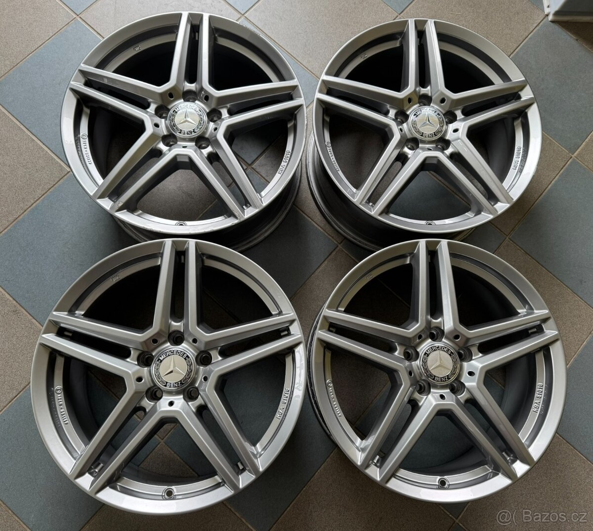 alu kola 18", rozteč šroubů 5x112 Mercedes
