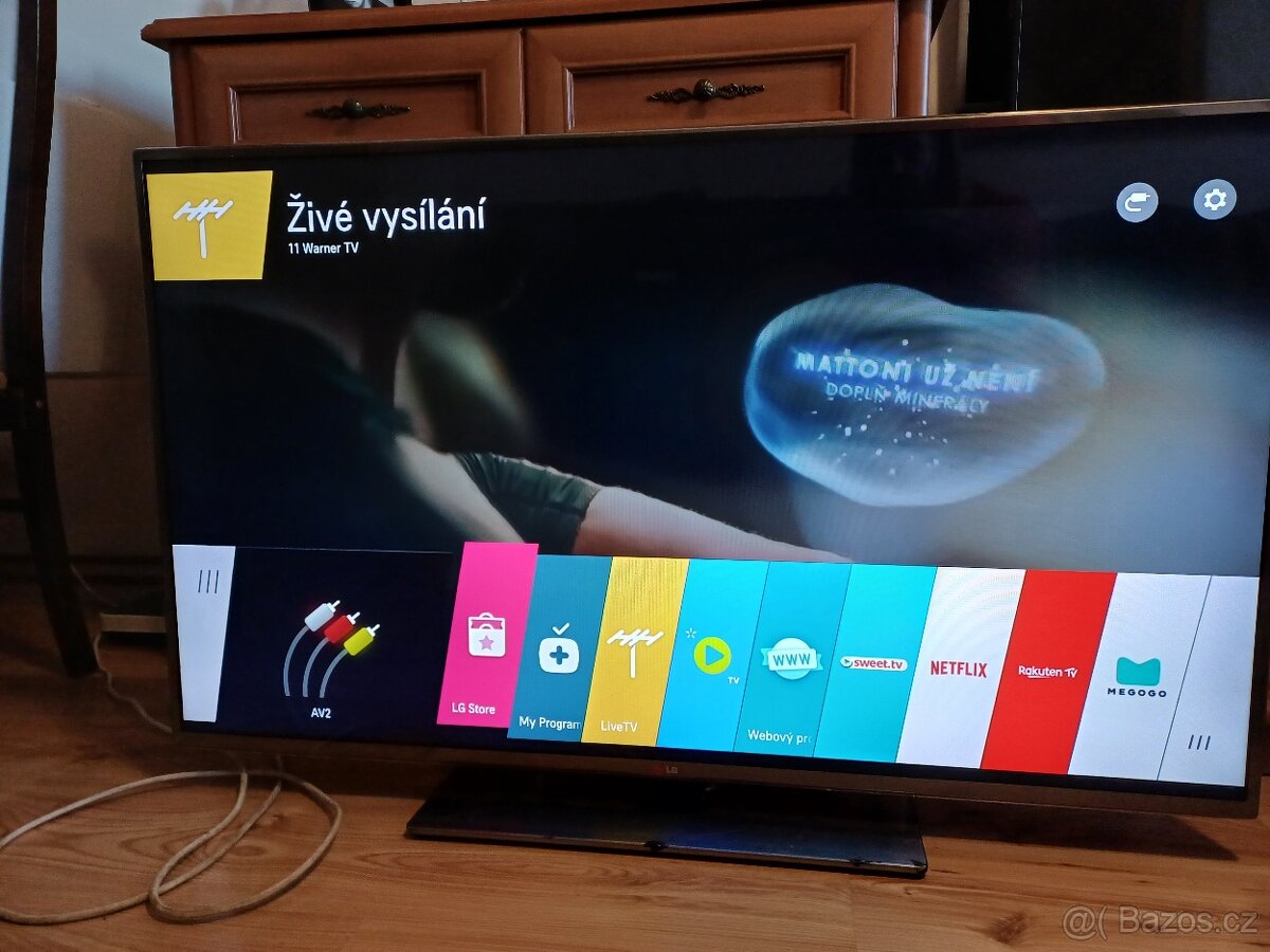 Smart TV LG 47LB650-úhlopříčka 119cm, WiFi, dvbt2