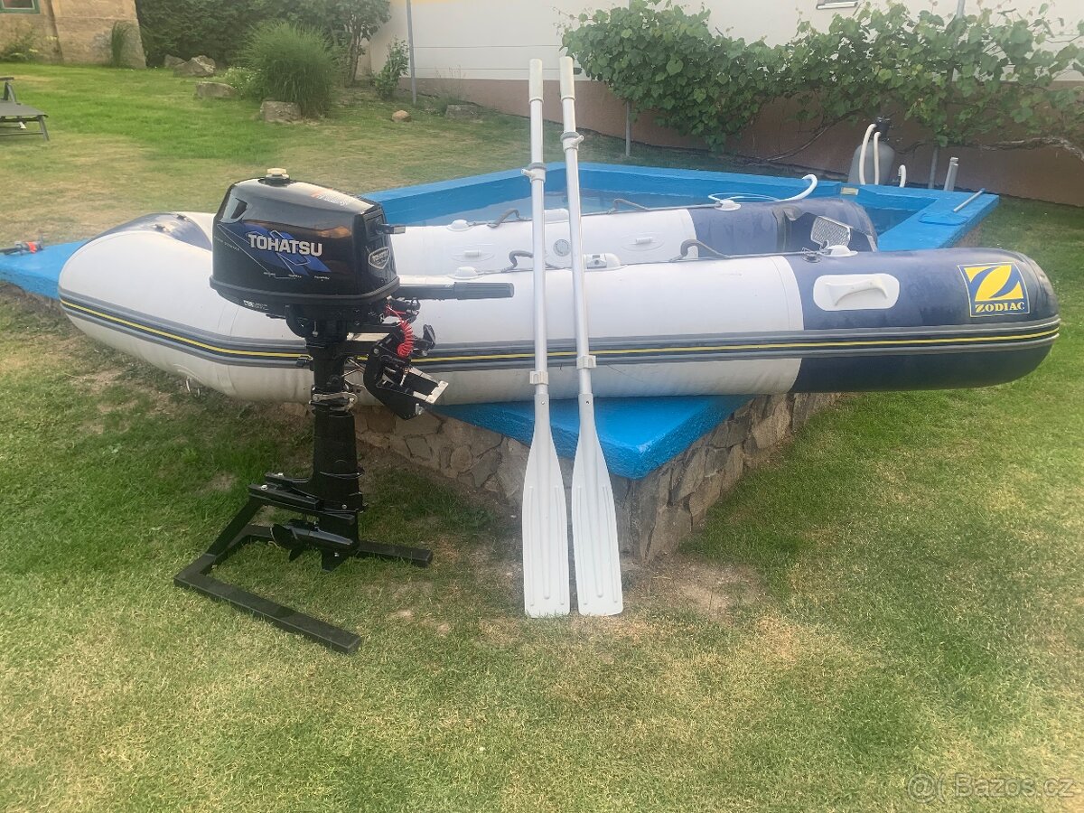 Člun Zodiac+ motor Tohatsu 5hp
