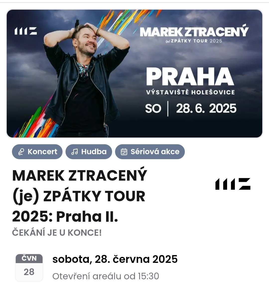 28.6. Marek Ztracený