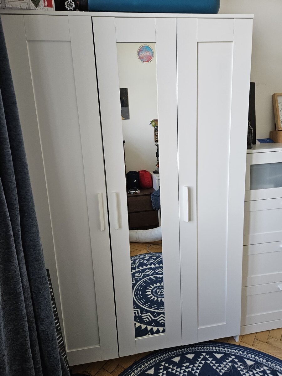 Skříň Ikea BRIMNES bílá