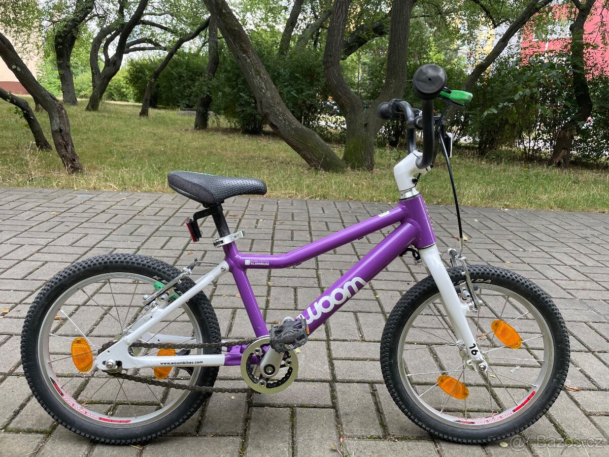 Hezké fialové kolo WOOM 3