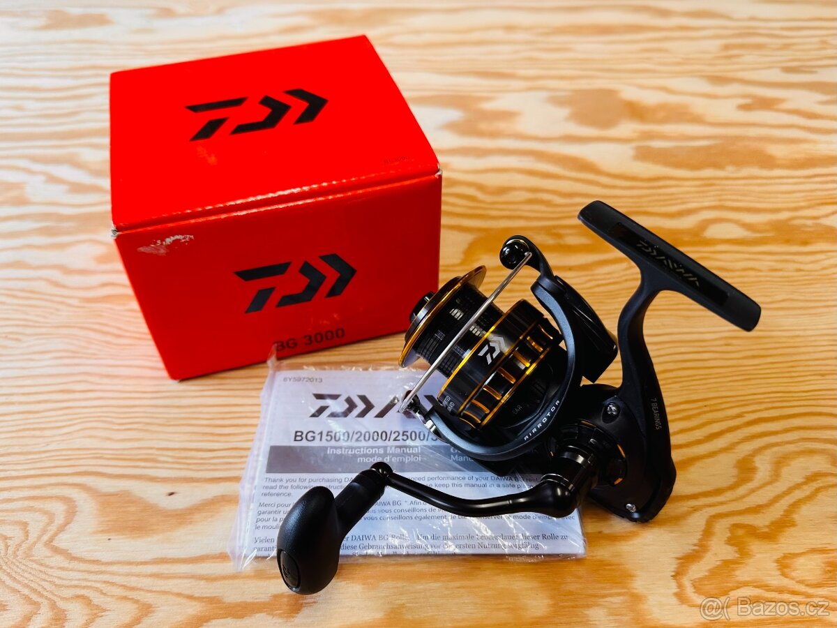 PŘÍVLAČOVÝ NAVIJÁK DAIWA BG 3000
