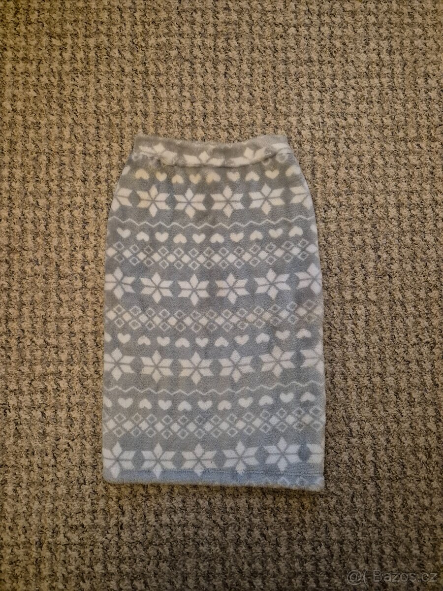 Fleece šedá mikina pro psa 38 cm