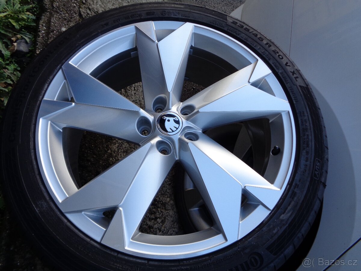 škoda kodiaq 20 alu kola 5x112 nový