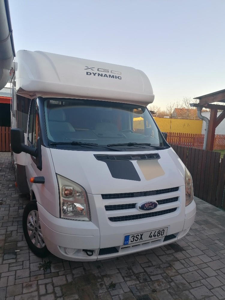 Obytné auto Ford Rimor 2,2 r.v. 2009