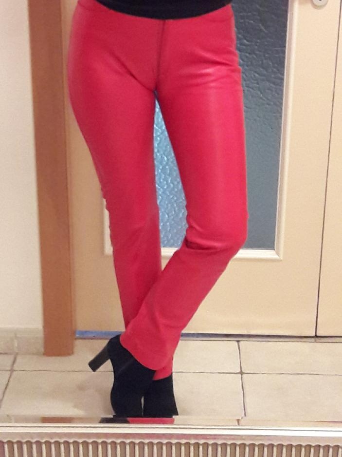 kožené dámské luxusní kalhoty prodám