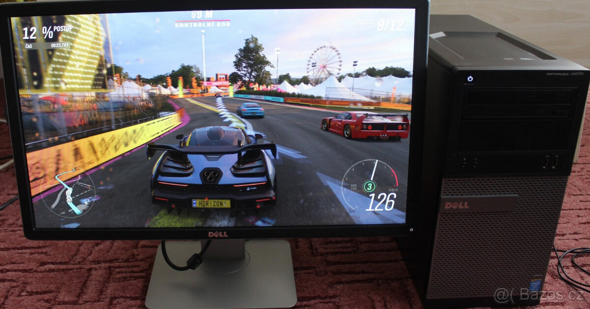 Herní počítač Intel i5 , SSD + HDD, Windows 11