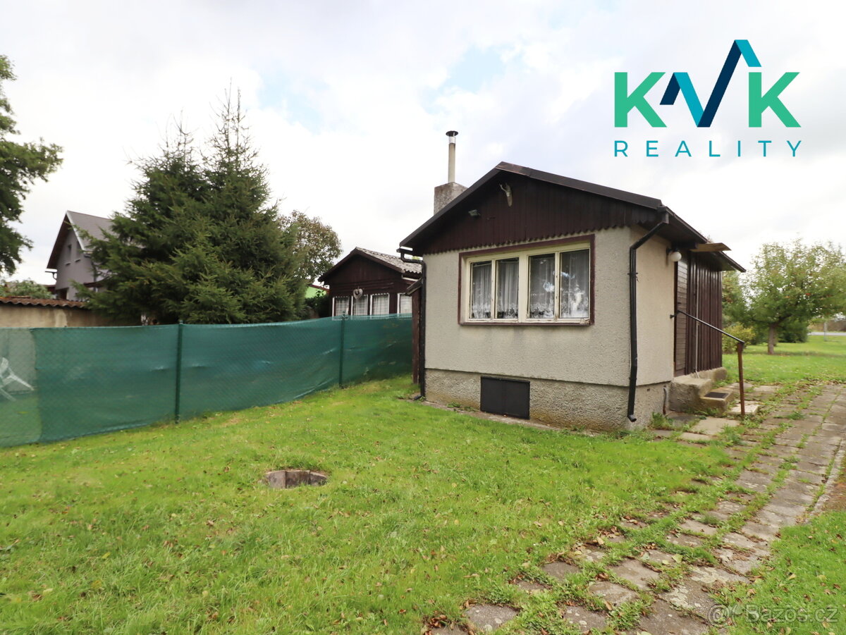 Prodej chaty u Novorolského rybníka – Nová Role