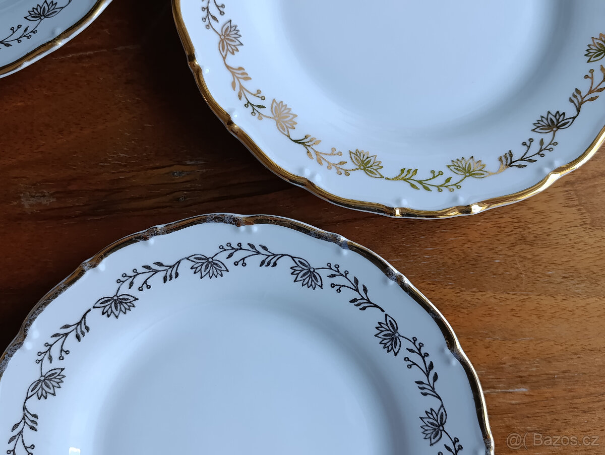 Dezertní talířky Stará Role, 6 ks