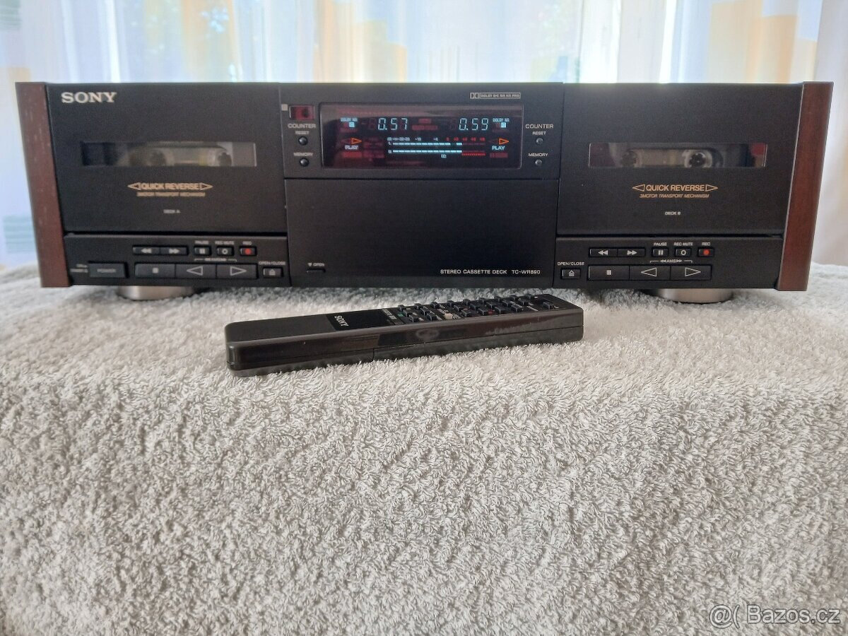 SONY TC-WR890  -  TOP STAV  // SERVIS//