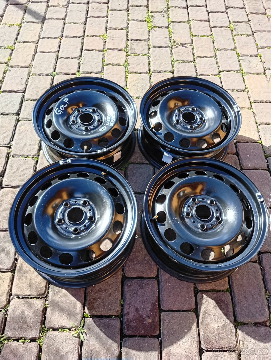 Plechové disky 5x112 R16 NEJETÉ VW / ŠKODA /AUDI