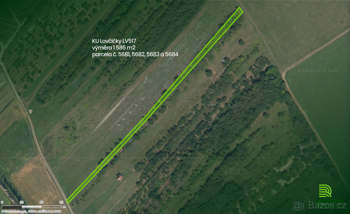 Prodej pole KU Lovčičky LV514