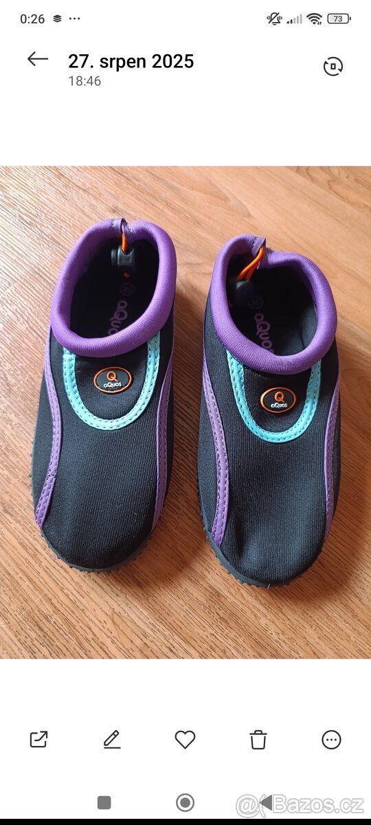 Boty do vody - velikost 30