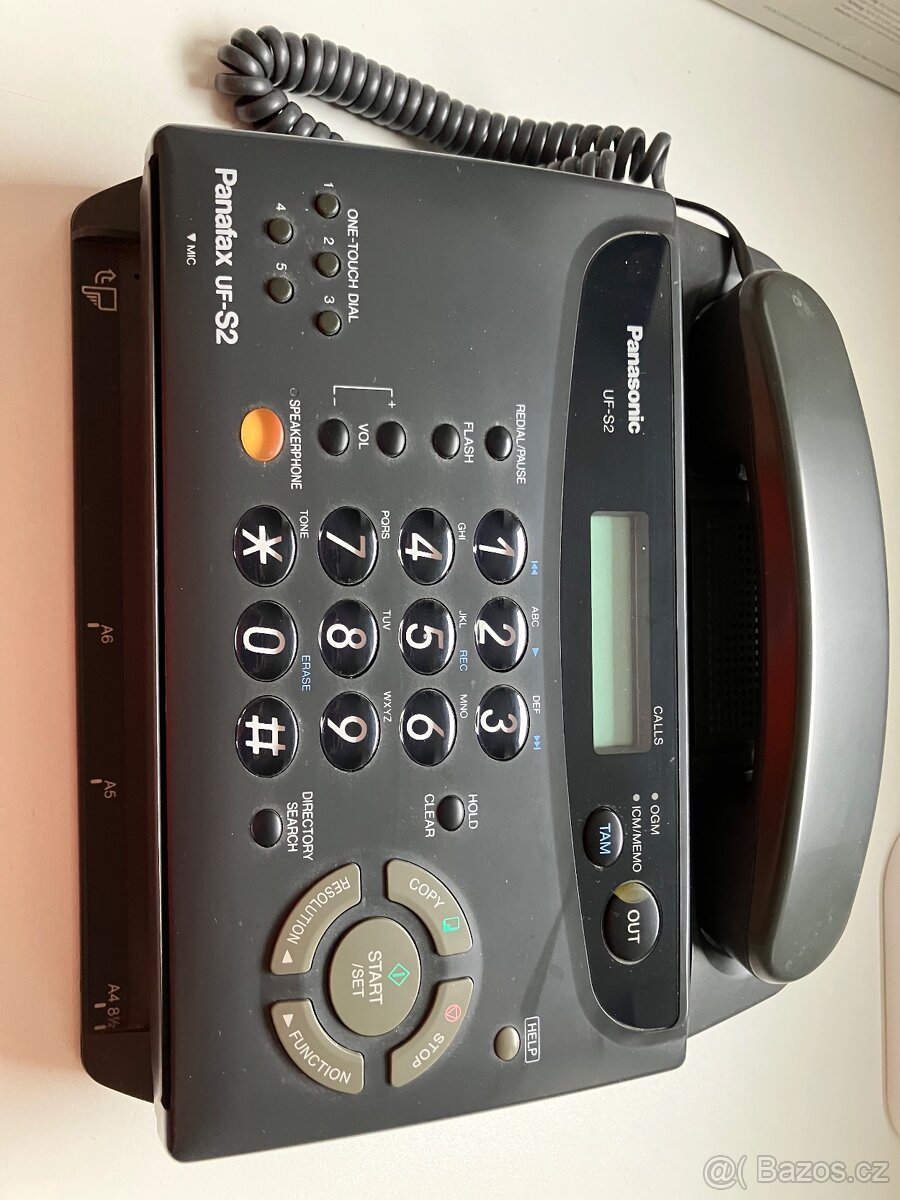 Telefon Panasonic s faxem