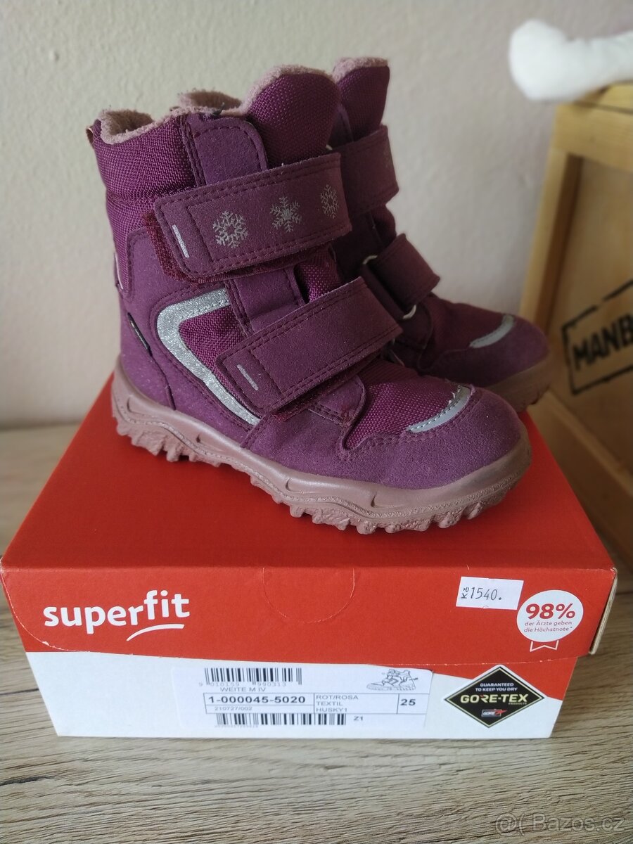 Zimní boty Superfit vel. 25