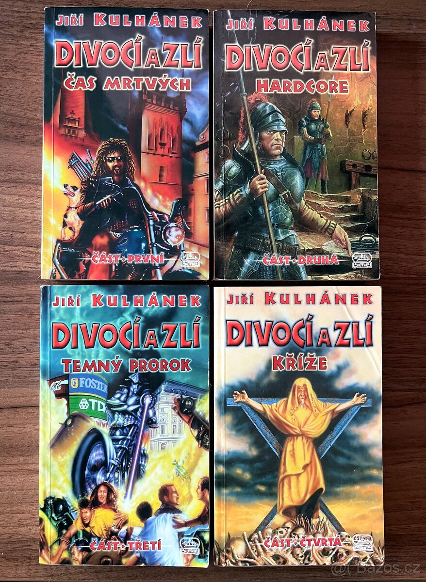 Jiří Kulhánek - Divocí a Zlí (kompletní = 1-4 díl)