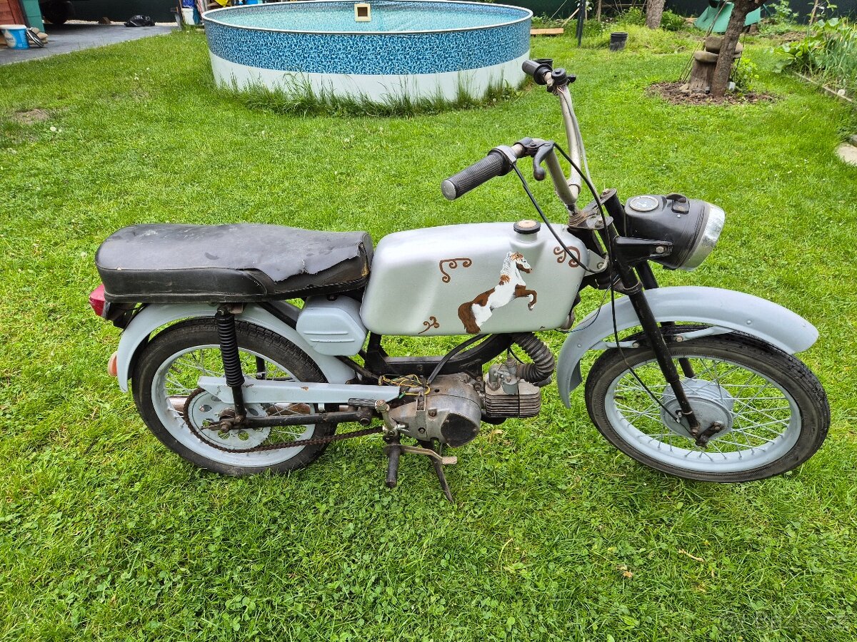 Jawa 23 Mustang bez TP, šedý 2.