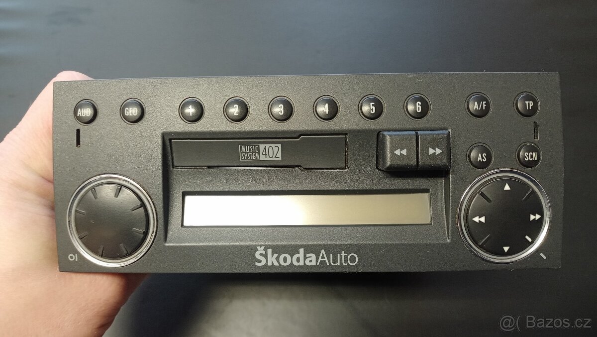 Autorádio škoda auto MS402 fabia 1