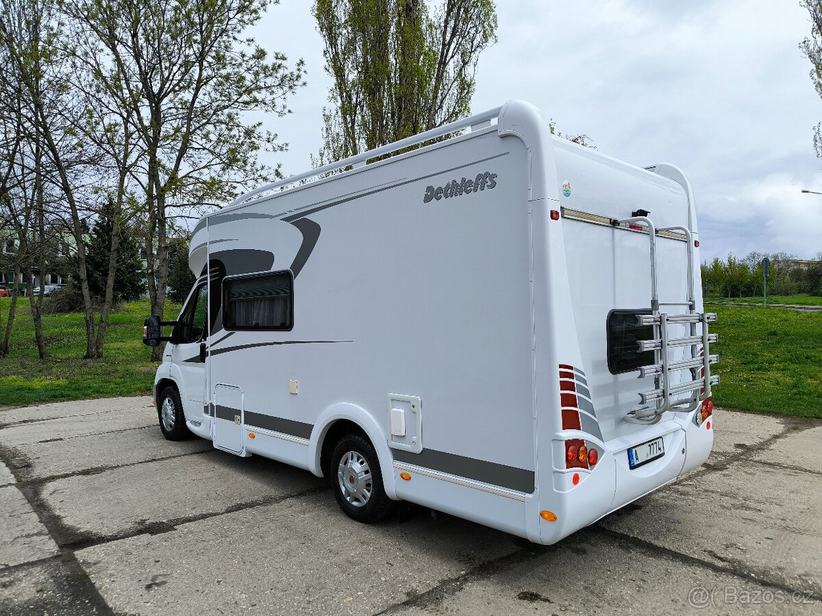Obytné auto Dethleffs FACELIFT 6míst spouštěcí p.solar,garáž