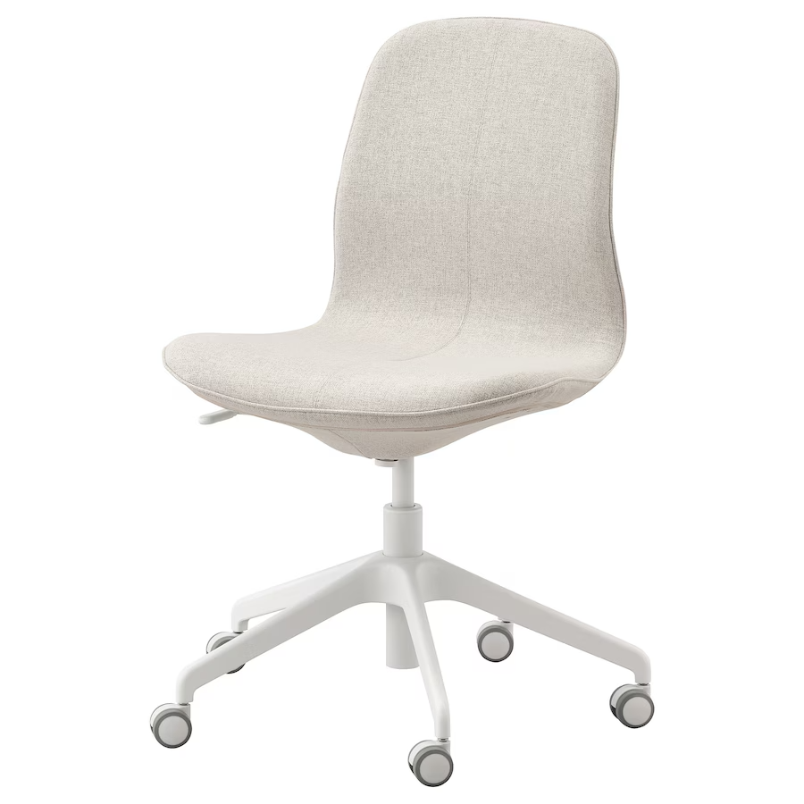 Konferenční židle, béžová / bílá, Ikea