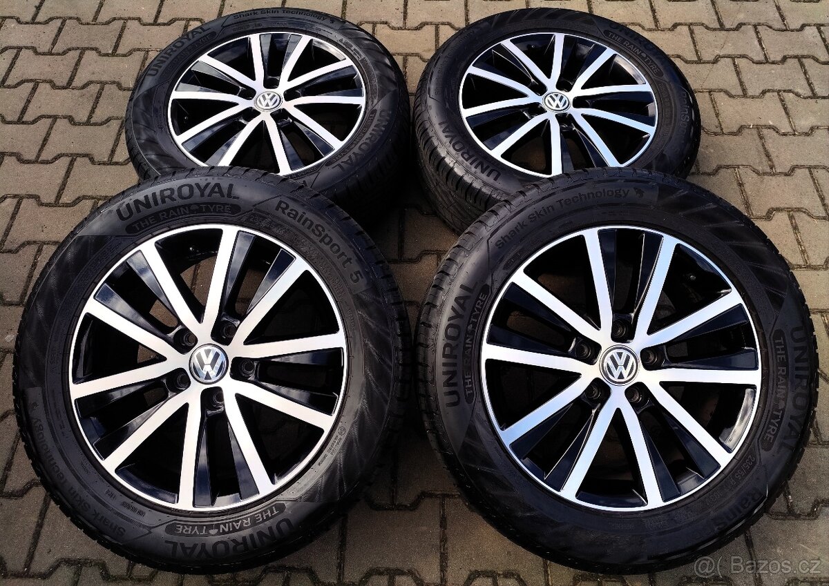Alu kola originál VW Transportér T5, T6 5x120 R17 Cascavel