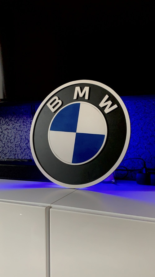 3D obraz znak BMW