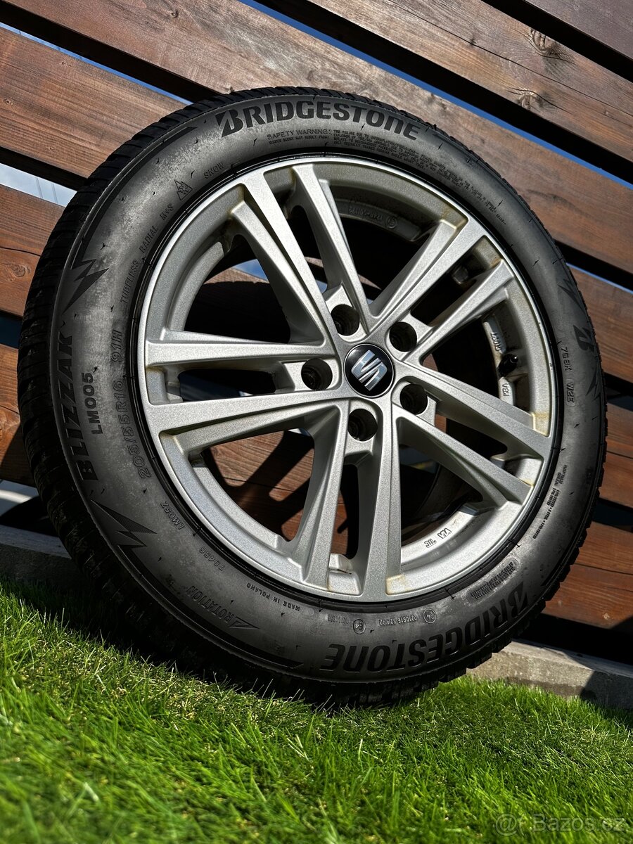 Alu kola 5x112 r16 s pneu (set)