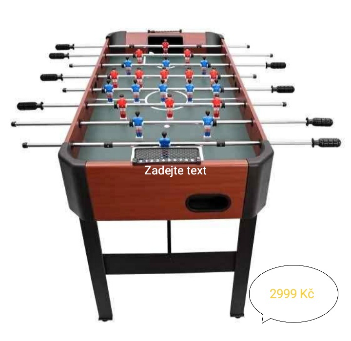 Nový stolní fotbálek