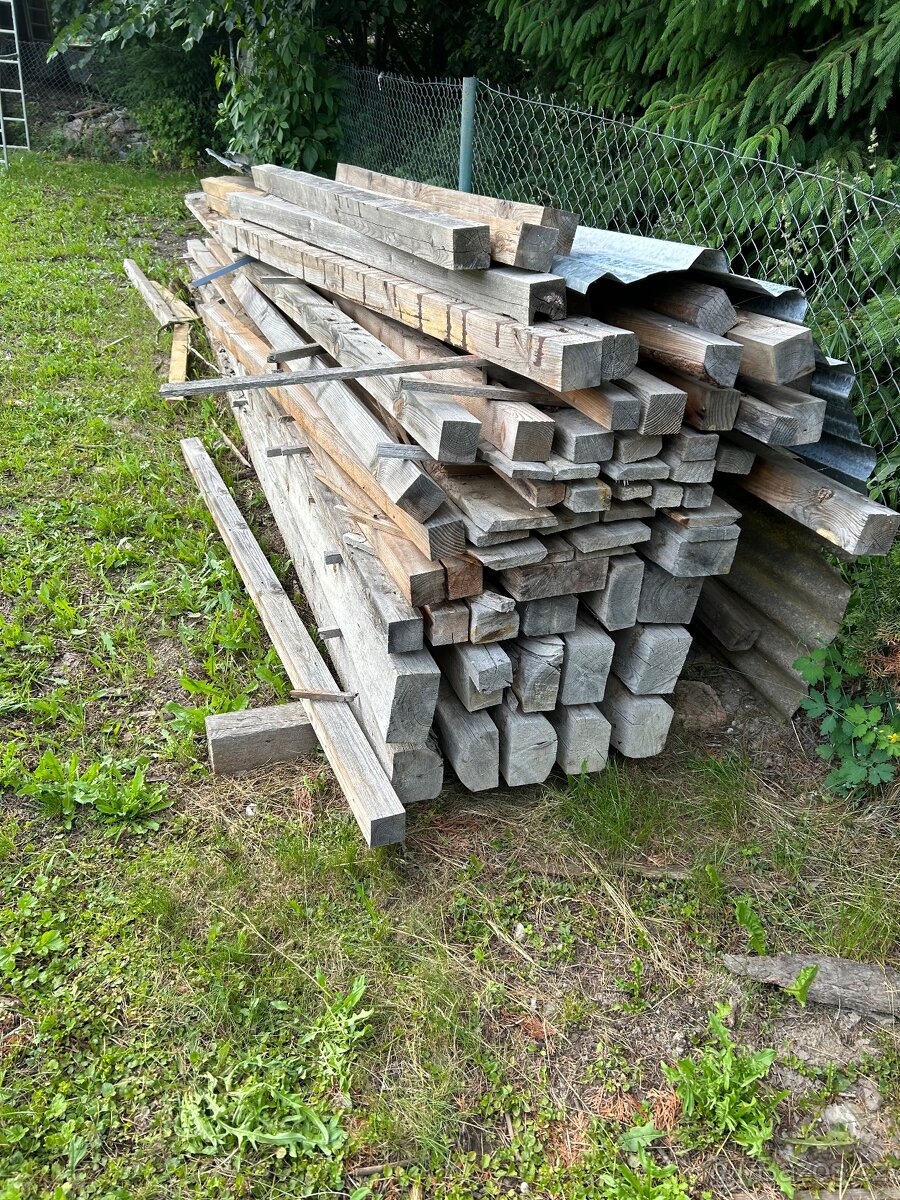 Dřevo-trámy,trámky