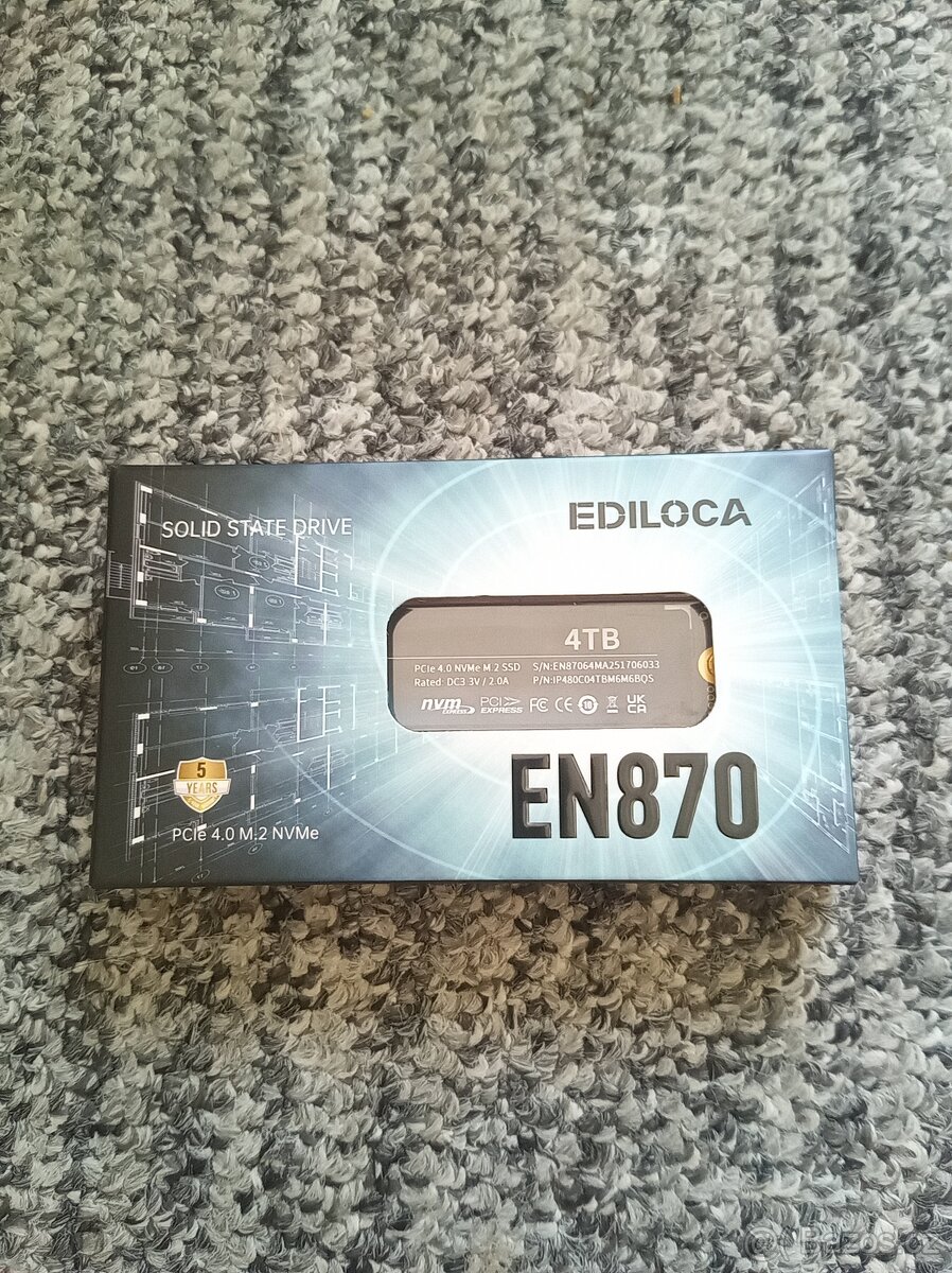 4 TB SSD M.2 EN870 Gen4 - nová se zárukou